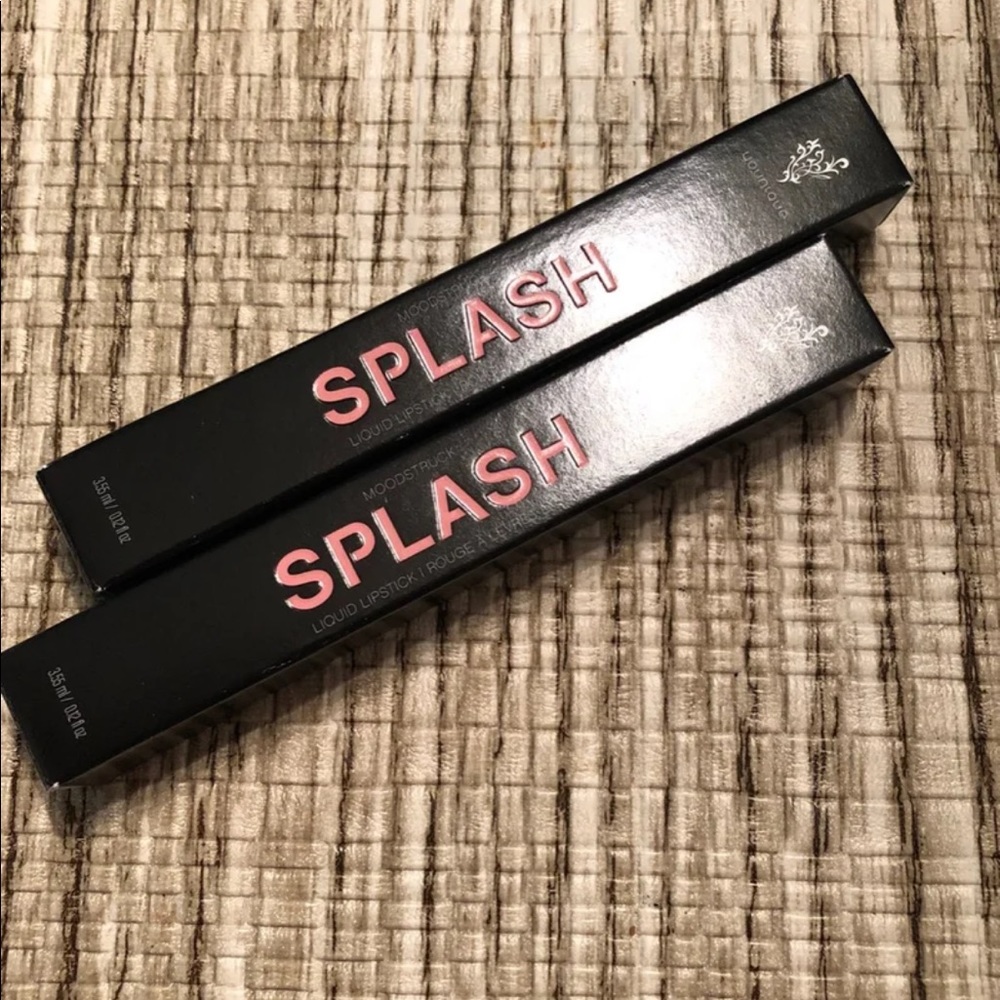 Two new younique splash liquid lipstick sparkling